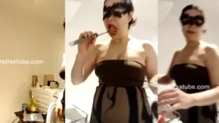 Stripchat – Buse Tarsus  – Türk Balık Etli Türk kızı ifşa videoları Part 27