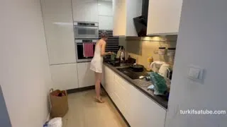 Çiğdemle Hayat Patreon ifşa – Hem Temizlik, Hem Cazibe… Mutfakta Benimle Ol ❤️🧼🧽