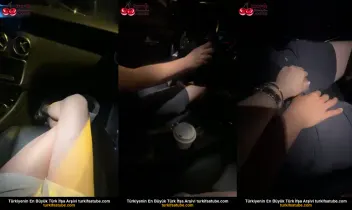 Merve Hanım Araba İçinde Kölesi Sıkınca Sakso Yaptı