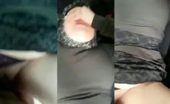 🌟 Türbanlı Elif Arabada Acı çeke çeke Sikişiyor